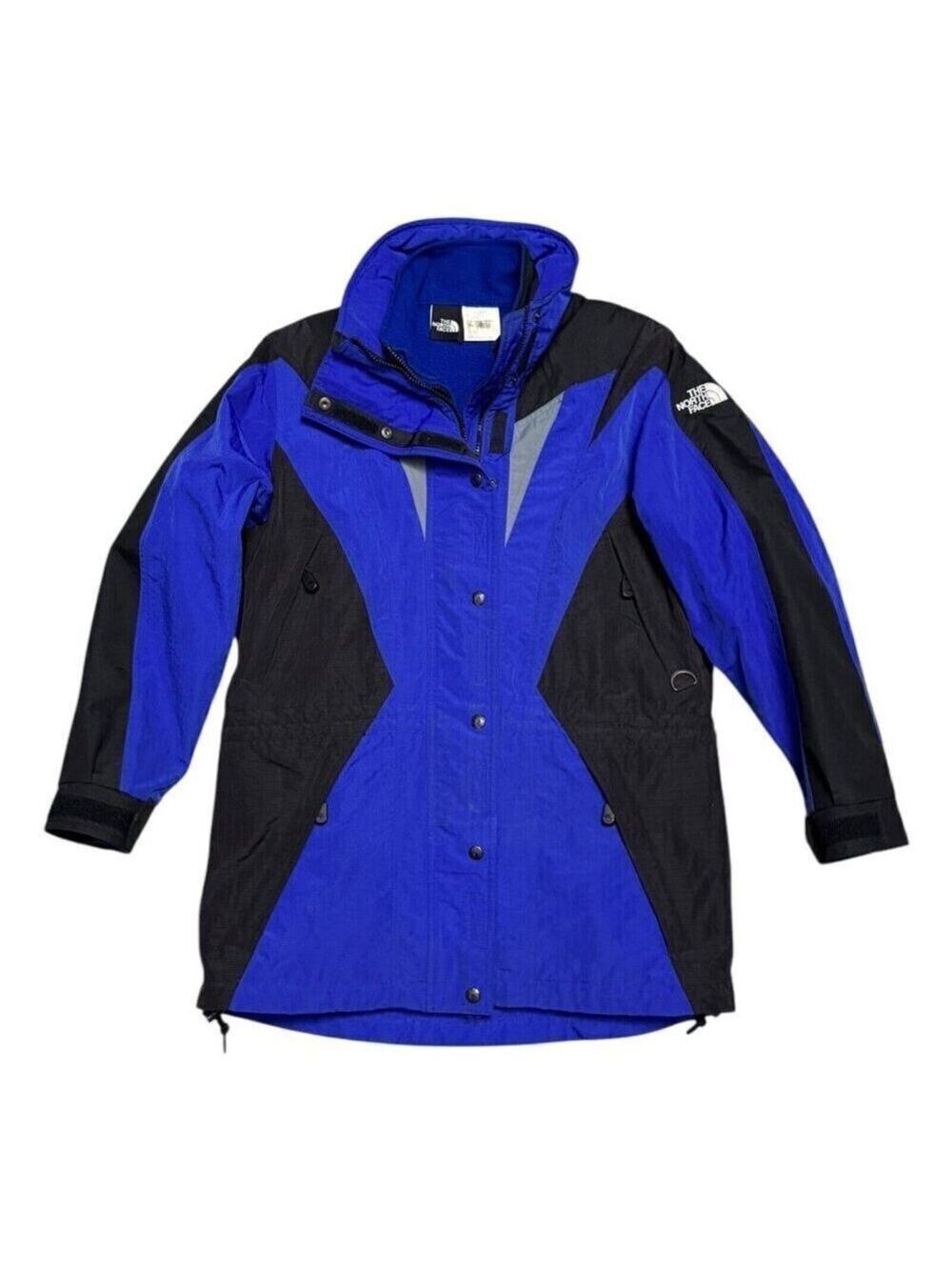 VINTAGE The North Face Coat EXTREME LIGHT 2-in-1 Fleece Ski Parka Jacket XS